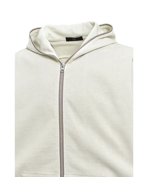 Neutral Untitled（ニュートラルアンタイトルド）の「ZIP HOODIE（パーカー・メンズ・ブラック/グレー/ホワイト・MEDIUM/LARGE/X-LARGE）」の8枚目の写真