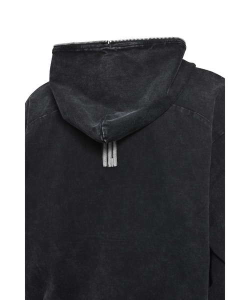 Neutral Untitled（ニュートラルアンタイトルド）の「ZIP HOODIE（パーカー・メンズ・ブラック/グレー/ホワイト・MEDIUM/LARGE/X-LARGE）」の16枚目の写真