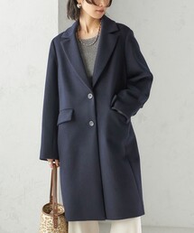 SHIPSシップス❣️チェスターコート　40 SHIPS Colors:ウール パイル チェスター コート（その他アウター