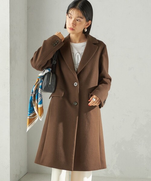 BOGLIOLI ブラウン チェスターコート BOGLIOLI ブラウン チェスターコート BOGLIOLI ブラウン チェスター