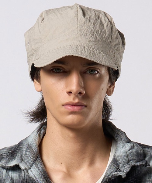 wjk（ダヴルジェイケイ）の「mko13199- solid engineer cap キャップ(8989 cn25h)（キャップ・メンズ・ブラック系その他/ダークネイビー/ライトグレー・FREE）」の2枚目の写真