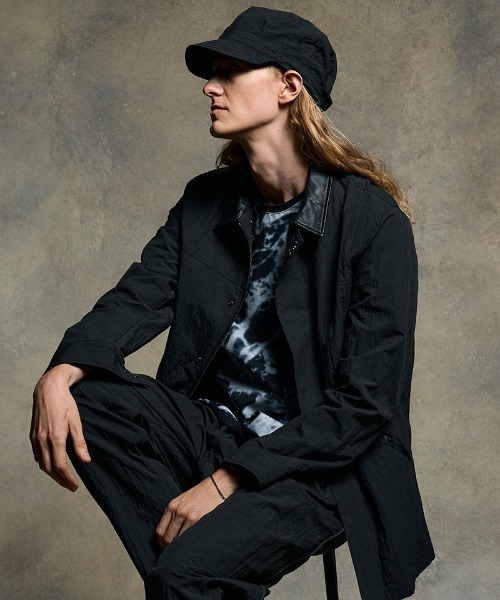 wjk（ダヴルジェイケイ）の「mko13199- solid engineer cap キャップ(8989 cn25h)（キャップ・メンズ・ブラック系その他/ダークネイビー/ライトグレー・FREE）」の7枚目の写真