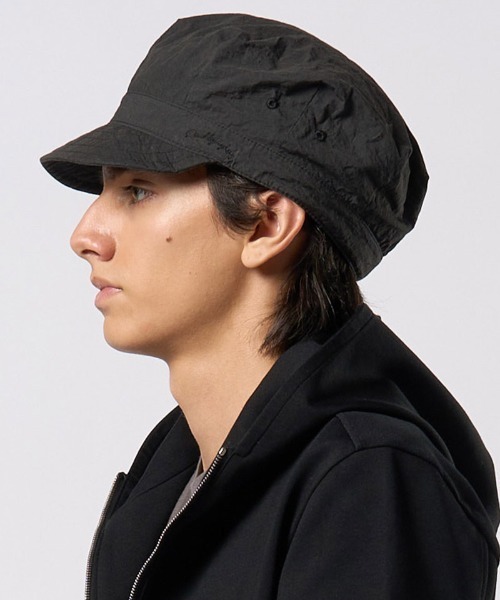 wjk（ダヴルジェイケイ）の「mko13199- solid engineer cap キャップ(8989 cn25h)（キャップ・メンズ・ブラック系その他/ダークネイビー/ライトグレー・FREE）」の10枚目の写真