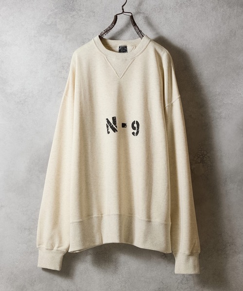 VINTAGE GAZETTE N-9 LOGO CREWNECK SWEATSHIRT / ヴィンテージ