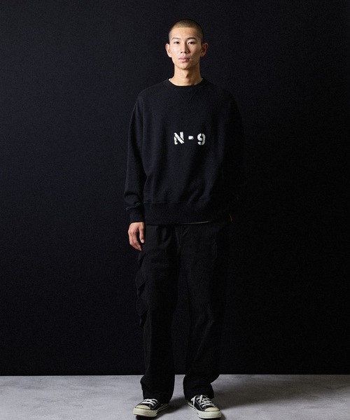 VINTAGE GAZETTE N-9 LOGO CREWNECK SWEATSHIRT / ヴィンテージ