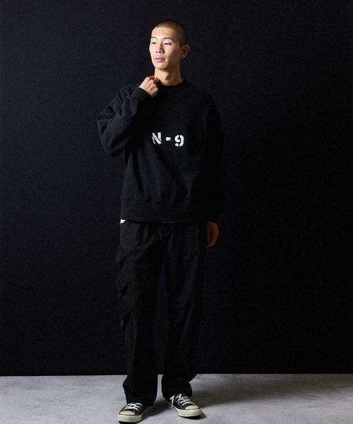 NOTCITY 襟付きトレーナー XL 黒 MADE IN JAPAN NOTCITY 襟付きトレーナー XL 黒 MADE IN JAPAN 【公式通販】