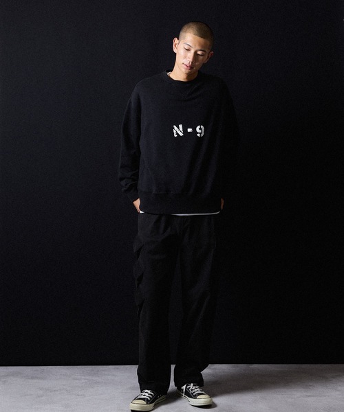 VINTAGE GAZETTE N-9 LOGO CREWNECK SWEATSHIRT / ヴィンテージ