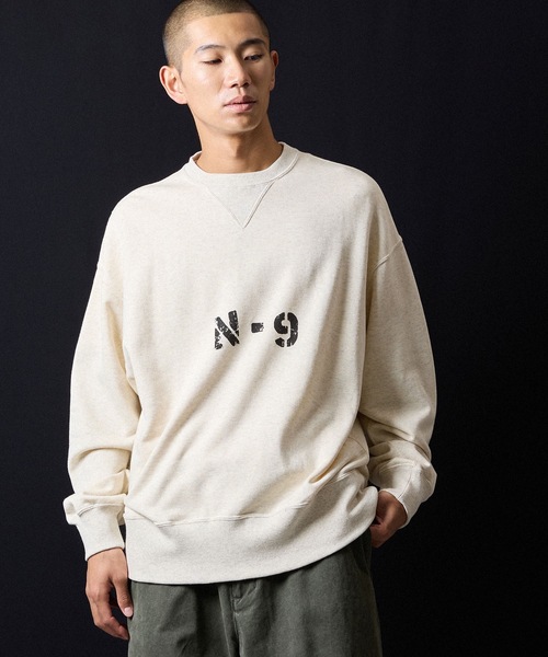 9番街レトロ　トレーナー VINTAGE GAZETTE N-9 LOGO CREWNECK SWEATSHIRT / ヴィンテージ