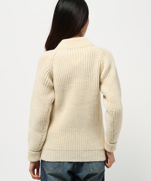 journal standard L'essage（ジャーナルスタンダードレサージュ）の「【ALDERNEY/アルダニー】プルオーバー#（ニット/セーター・レディース・ホワイト/ベージュ・34）」の6枚目の写真