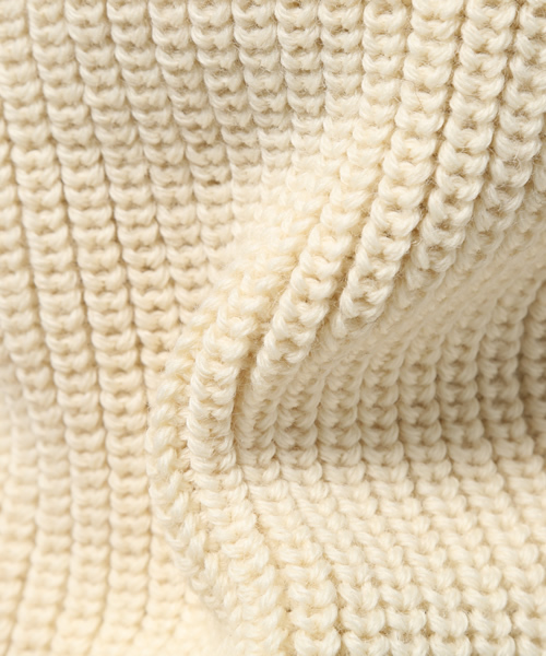 journal standard L'essage（ジャーナルスタンダードレサージュ）の「【ALDERNEY/アルダニー】プルオーバー#（ニット/セーター・レディース・ホワイト/ベージュ・34）」の9枚目の写真