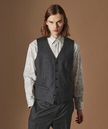 40ｃｔ＆525 | 【Sサイズ～】ピンチェックミルドヴェスト(ベスト)