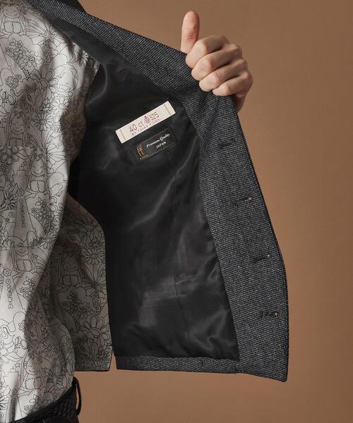 40ｃｔ＆525（フォーティーカラッツアンドゴーニーゴ）の「【Sサイズ～】ピンチェックミルドヴェスト（ベスト・メンズ・ブラック系8・04/03/02/01）」の13枚目の写真