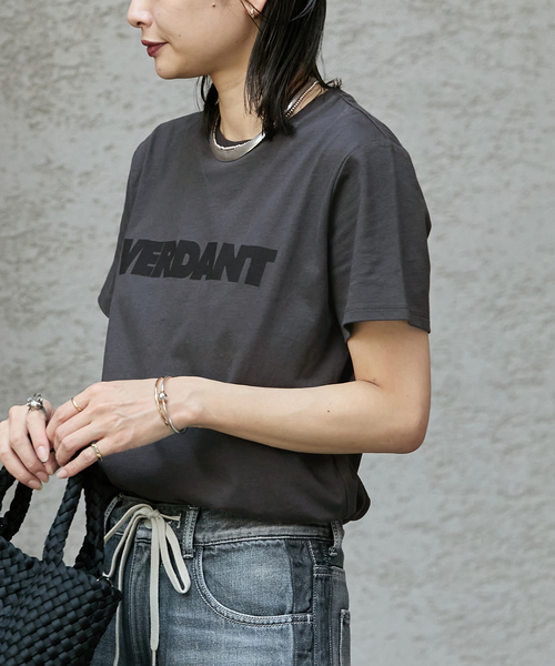 JOURNAL STANDARD（ジャーナルスタンダード）の「《追加》VERDANT TEE（Tシャツ/カットソー・レディース・ホワイト/ブラウン/ブラック系その他/シルバー・FREE）」の11枚目の写真