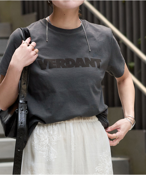JOURNAL STANDARD（ジャーナルスタンダード）の「《追加》VERDANT TEE（Tシャツ/カットソー・レディース・ホワイト/ブラウン/ブラック系その他/シルバー・FREE）」の15枚目の写真