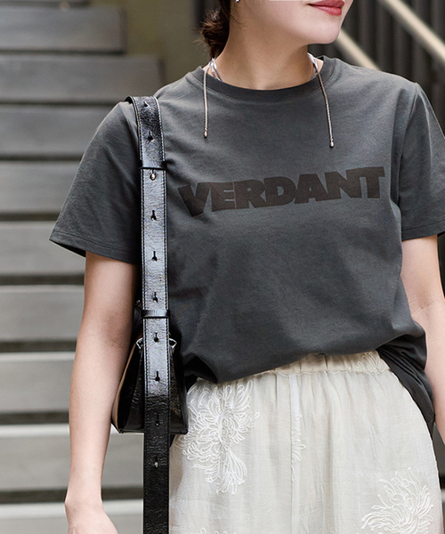 JOURNAL STANDARD（ジャーナルスタンダード）の「《追加》VERDANT TEE（Tシャツ/カットソー・レディース・ホワイト/ブラウン/ブラック系その他/シルバー・FREE）」の18枚目の写真