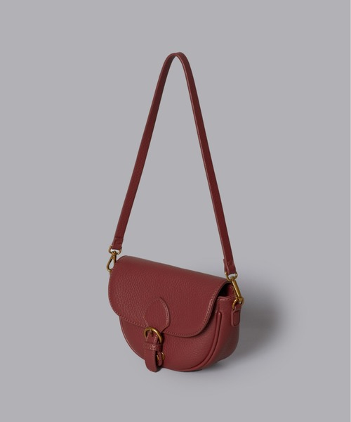 Olu.（オルドット）の「ラウンドフラップバッグ（ショルダーバッグ・レディース・ベージュ/アイボリー/ワイン/ブラック・FREE）」の21枚目の写真