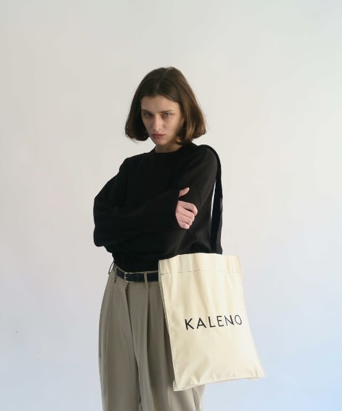 KALENO（カレノ）の「eco bag (laege)（エコバッグ/サブバッグ・レディース・ブラウン/レッド/ブラック・FREE）」の8枚目の写真