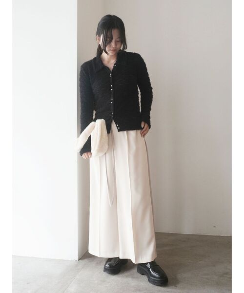 LAGUNAMOON（ラグナムーン）の「ハーフムーンファーバッグ（ショルダーバッグ・レディース・ブラウン/イエロー・FREE）」の17枚目の写真