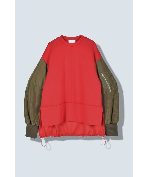 トップス OMMO MA-1 SLEEVE TOP MA-1 SLEEVE TOP（その他トップス）｜OMMO（オーエムエムオー
