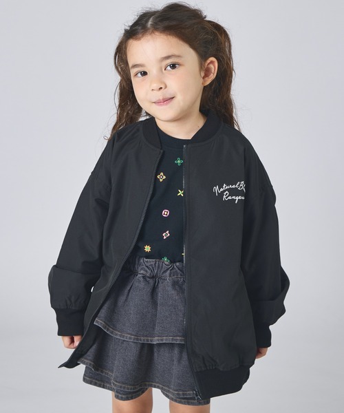 ユニセックス バックフラワー刺繍 MA-1（MA-1）｜pairmanon