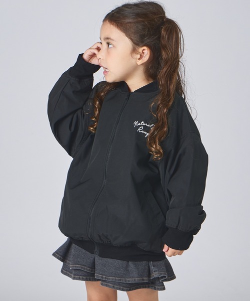 セール】ユニセックス バックフラワー刺繍 MA-1（MA-1