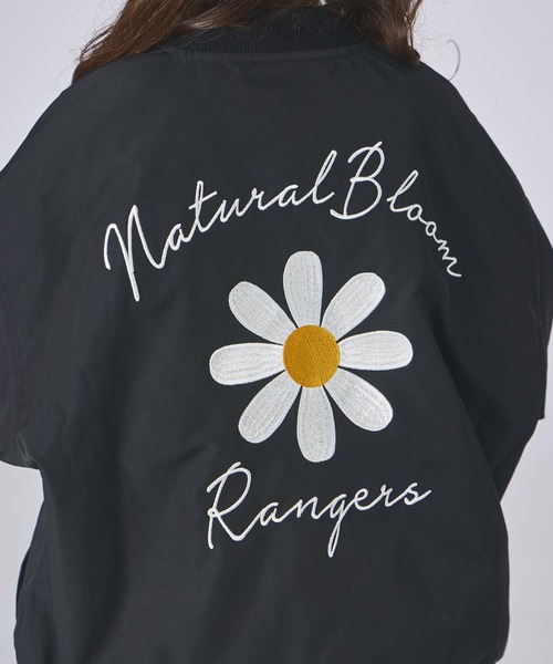 ユニセックス バックフラワー刺繍 MA-1（MA-1）｜pairmanon