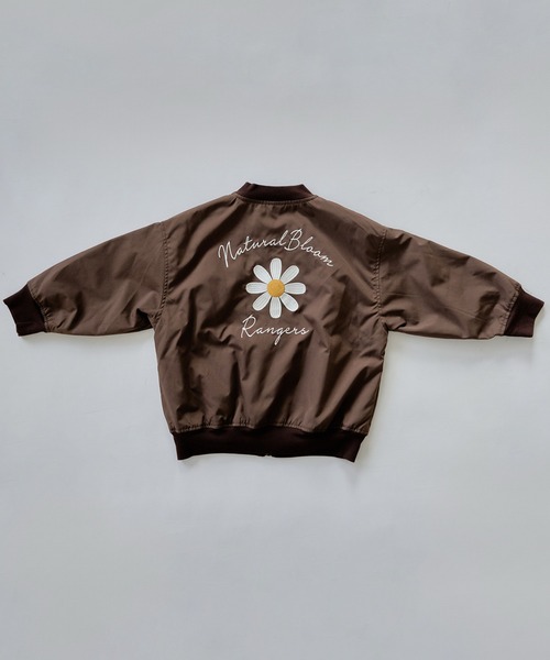 セール】ユニセックス バックフラワー刺繍 MA-1(MA-1 セール】ユニセックス バックフラワー刺繍 MA-1(MA-1