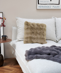 journal standard Furniture (ジャーナルスタンダードファニチャー)のFUR CUSHION フェイクファー クッションカバー 45cm角(クッション/クッションカバー)