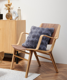 journal standard Furniture （ジャーナルスタンダードファニチャー）の「FUR CUSHION　フェイクファー クッションカバー 45cm角（クッション/クッションカバー・メンズ）」