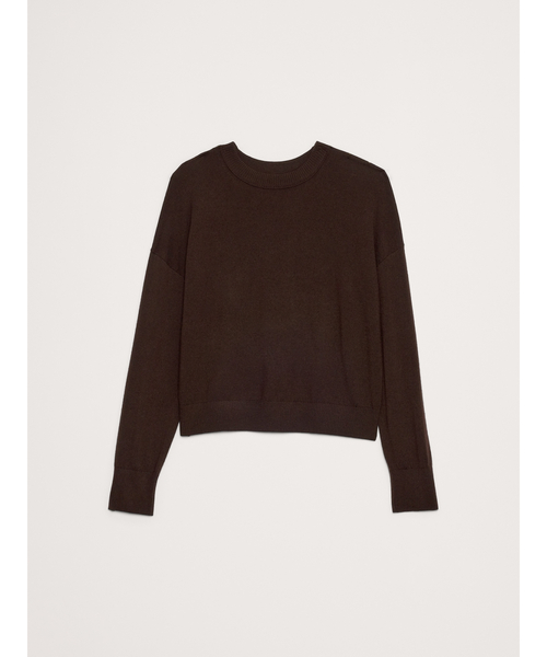 Banana Republic(バナナリパブリック)の「メリノ クルーネックセーター(ニット/セーター・レディース・ブラウン/レッド系その他/イエロー/グリーン/ネイビー・S/M/L/XS)」の12枚目の写真