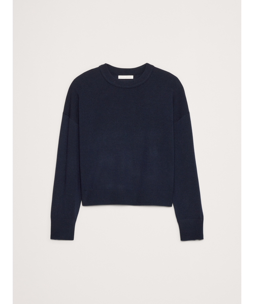 Banana Republic(バナナリパブリック)の「メリノ クルーネックセーター(ニット/セーター・レディース・ブラウン/レッド系その他/イエロー/グリーン/ネイビー・S/M/L/XS)」の13枚目の写真