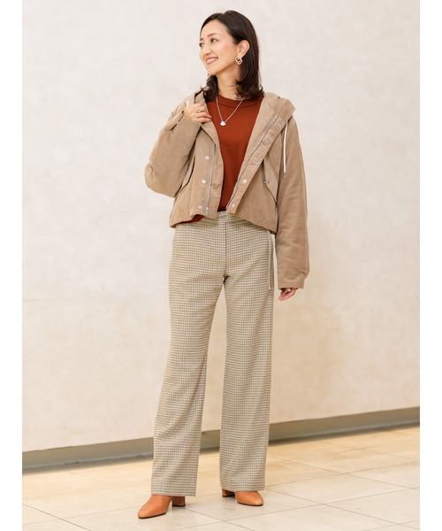 Banana Republic(バナナリパブリック)の「メリノ クルーネックセーター(ニット/セーター・レディース・ブラウン/レッド系その他/イエロー/グリーン/ネイビー・S/M/L/XS)」の14枚目の写真