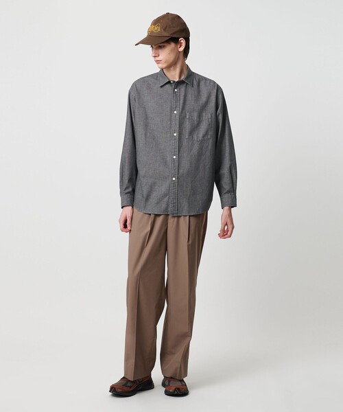 UNITED ARROWS & SONS（ユナイテッドアローズアンドサンズ）の「＜UNITED ARROWS & SONS＞ DENIM SHIRT/デニムシャツ（シャツ/ブラウス・メンズ・ブラック/コバルトブルー・M/L/S/XL）」の6枚目の写真