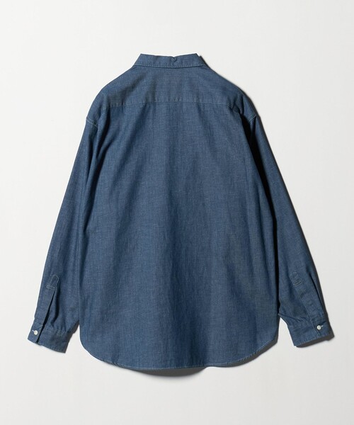 UNITED ARROWS & SONS（ユナイテッドアローズアンドサンズ）の「＜UNITED ARROWS & SONS＞ DENIM SHIRT/デニムシャツ（シャツ/ブラウス・メンズ・ブラック/コバルトブルー・M/L/S/XL）」の11枚目の写真