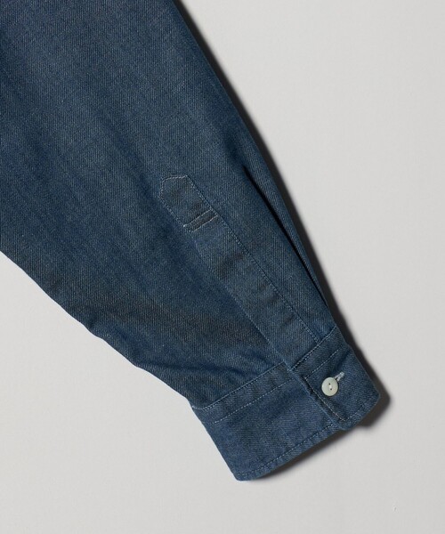 UNITED ARROWS & SONS（ユナイテッドアローズアンドサンズ）の「＜UNITED ARROWS & SONS＞ DENIM SHIRT/デニムシャツ（シャツ/ブラウス・メンズ・ブラック/コバルトブルー・M/L/S/XL）」の13枚目の写真