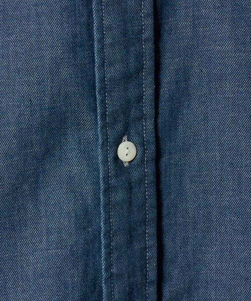 UNITED ARROWS & SONS（ユナイテッドアローズアンドサンズ）の「＜UNITED ARROWS & SONS＞ DENIM SHIRT/デニムシャツ（シャツ/ブラウス・メンズ・ブラック/コバルトブルー・M/L/S/XL）」の16枚目の写真