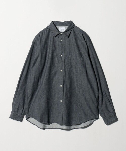 UNITED ARROWS & SONS（ユナイテッドアローズアンドサンズ）の「＜UNITED ARROWS & SONS＞ DENIM SHIRT/デニムシャツ（シャツ/ブラウス・メンズ・ブラック/コバルトブルー・M/L/S/XL）」の17枚目の写真