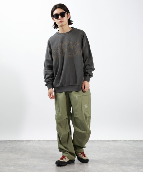 BAYFLOW(ベイフロー)の「落書き刺繍カーゴパンツ(その他パンツ・メンズ・その他1/カーキ/ブラック・LARGE/MEDIUM)」の21枚目の写真