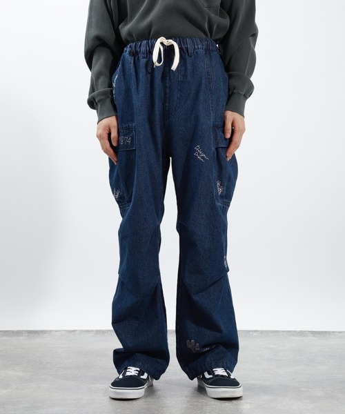 BAYFLOW(ベイフロー)の「落書き刺繍カーゴパンツ(その他パンツ・メンズ・その他1/カーキ/ブラック・LARGE/MEDIUM)」の19枚目の写真