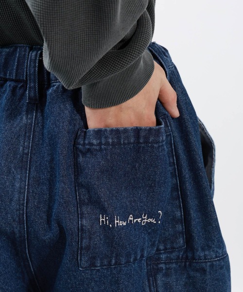 BAYFLOW(ベイフロー)の「落書き刺繍カーゴパンツ(その他パンツ・メンズ・その他1/カーキ/ブラック・LARGE/MEDIUM)」の13枚目の写真