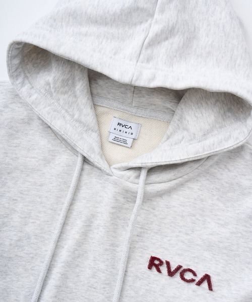 RVCA（ルーカ）の「RVCA レディース COURT BALLOON FIT HOODIE パーカー 【2025年秋冬モデル】 @autumn/ルーカショート丈ドルマンスリーブプルオーバーパーカー・フーディー（パーカー・レディース・ブラック/グレー・SMALL/MEDIUM）」の11枚目の写真