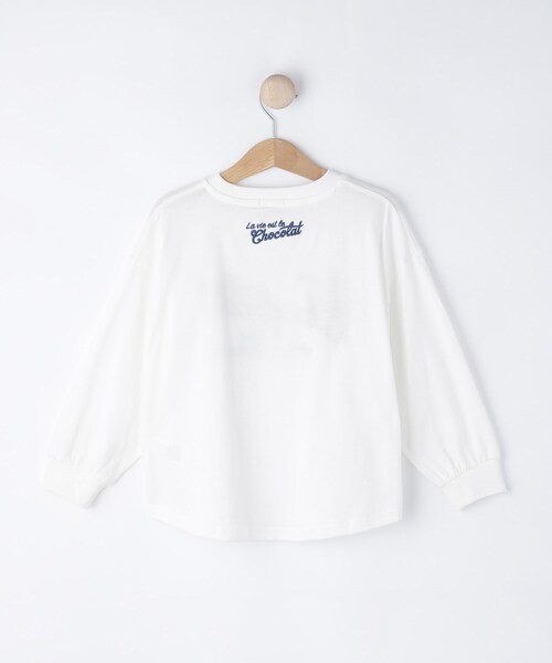 SHOO・LA・RUE（シューラルー）の「【100-150cm/レディースリンク】BIGロンT（Tシャツ/カットソー・キッズ・ブラック系2/ホワイト系1・10/11/12/13/14/15 ）」の3枚目の写真