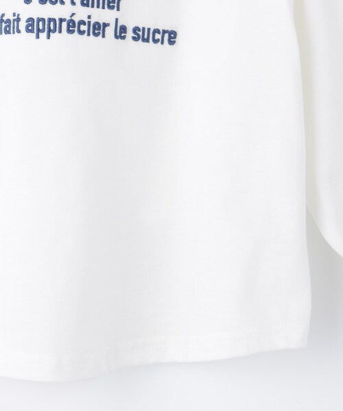 SHOO・LA・RUE（シューラルー）の「【100-150cm/レディースリンク】BIGロンT（Tシャツ/カットソー・キッズ・ブラック系2/ホワイト系1・10/11/12/13/14/15 ）」の6枚目の写真