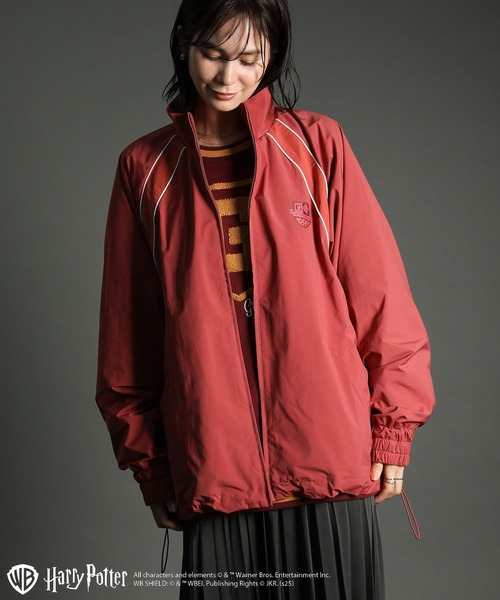 Green　Parks（グリーンパークス）の「ハリー・ポッター/ジップブルゾン（ブルゾン・レディース・チャコールグレー/イエロー/ネイビー/レッド・FREE）」の5枚目の写真