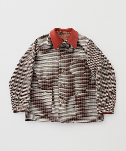 ENCOMING(インカミング)の「la favola(ラ ファーヴォラ) Corduroy Collar 4B ジャケット(その他アウター・メンズ・ブラック・3)」の1枚目の写真