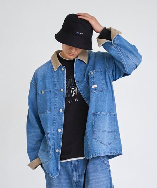 SMITH'S(スミス)の「SMITH’S(スミス)別注プリント ロングスリーブTシャツ(Tシャツ/カットソー・メンズ・ブラック/ホワイト/ベージュ・M/XL/S/L)」の18枚目の写真