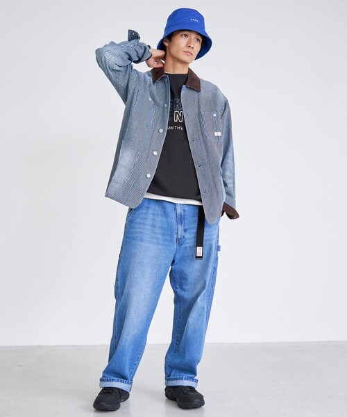 SMITH'S(スミス)の「SMITH’S(スミス)別注プリント ロングスリーブTシャツ(Tシャツ/カットソー・メンズ・ブラック/ホワイト/ベージュ・M/XL/S/L)」の21枚目の写真