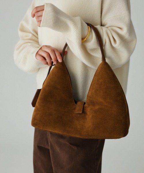 CHRISTIAN VILLA（クリスチャンヴィラ）の「【CHRISTIAN VILLA】Triangle BAG（ハンドバッグ・レディース・ブラウン/グレイッシュベージュ・フリー）」の5枚目の写真