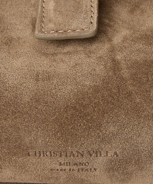 CHRISTIAN VILLA（クリスチャンヴィラ）の「【CHRISTIAN VILLA】Triangle BAG（ハンドバッグ・レディース・ブラウン/グレイッシュベージュ・フリー）」の12枚目の写真