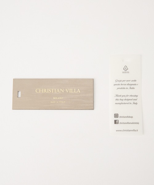 CHRISTIAN VILLA（クリスチャンヴィラ）の「【CHRISTIAN VILLA】Triangle BAG（ハンドバッグ・レディース・ブラウン/グレイッシュベージュ・フリー）」の21枚目の写真